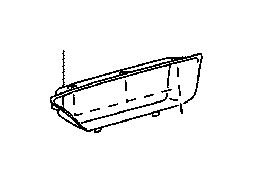 View 5542130100 Instrument Cluster Housing (Upper) Full-Sized Product Image