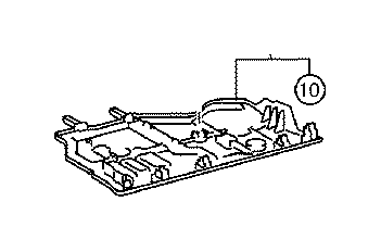 View 5560733141 COVER SUB-ASSEMBLY,  INSTRUMENT PANEL UNDER,  NO. 2 Full-Sized Product Image