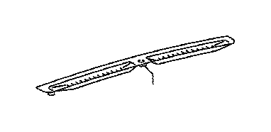 View 5540150913E8 PAD SUB-ASSEMBLY,  INSTRUMENT PANEL SAFETY Full-Sized Product Image