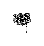 View 556700E100 Dashboard Air Vent Full-Sized Product Image