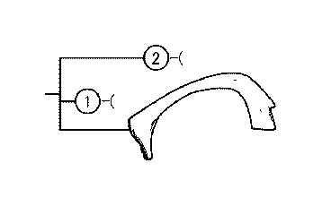 View 5541030A40C5 Instrument Cluster Visor Full-Sized Product Image