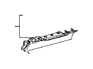View 555480E070 COVER,  INSTRUMENT PANEL HOLE Full-Sized Product Image