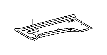 View 5811124031 Floor Pan (Right, Front) Full-Sized Product Image