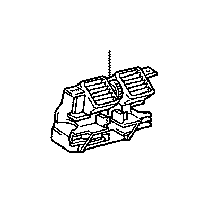 View 588600E010A0 Console Air Vent Full-Sized Product Image