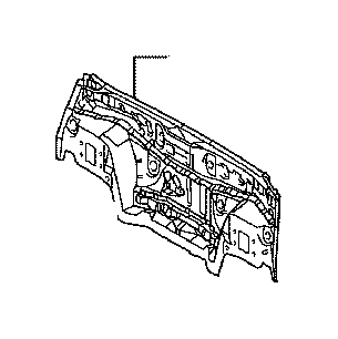 View 5830753070 Rear Body Panel (Lower) Full-Sized Product Image