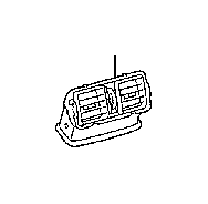 View 5886060050E2 Console Air Vent Full-Sized Product Image