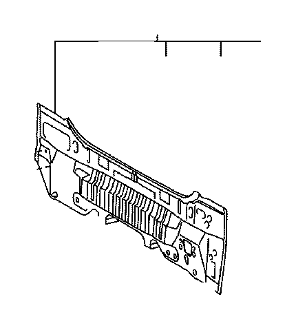 View 5838376010 Rear Body Reinforcement (Right, Lower) Full-Sized Product Image