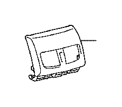 View 5892133150F0 Console Trim Panel (Rear, Upper) Full-Sized Product Image