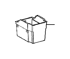 View 588260E021 POCKET,  CONSOLE BOX,  LOWER Full-Sized Product Image