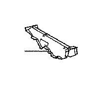 View 5705230100 Floor Pan Crossmember (Left, Front) Full-Sized Product Image