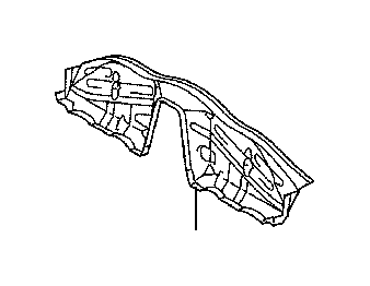 View 5820253010 Floor Pan Crossmember (Front) Full-Sized Product Image