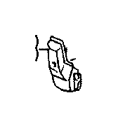 View 6166830101 Quarter Panel Insulator Full-Sized Product Image
