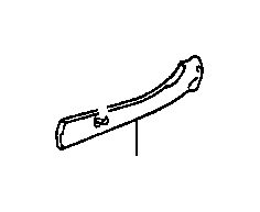 View 7182548010A0 Seat Trim Panel (Right, Rear) Full-Sized Product Image