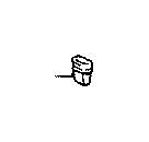 View 7269314050 Seat Cushion Clip (Rear) Full-Sized Product Image