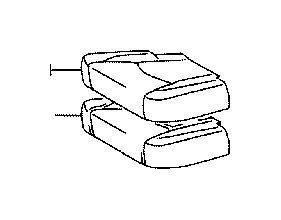 View 716120E010 Seat Cushion Foam (Left, Rear) Full-Sized Product Image