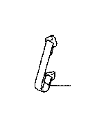 View 789500E010 Folding Seat Release Cable Full-Sized Product Image