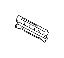 View 7187350030 Seat Frame Trim Panel (Front, Lower) Full-Sized Product Image