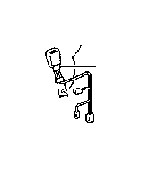View 7323030A30B1 Seat Belt Receptacle (Right, Front) Full-Sized Product Image