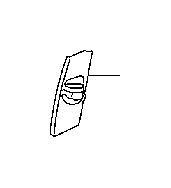 View 7302353020A3 Seat Belt Height Adjuster Cover (Right, Front) Full-Sized Product Image