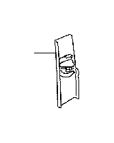 View 7302433030A2 PLATE SUB-ASSEMBLY,  FRONT SHOULDER BELT ANCHOR,  LEFT Full-Sized Product Image