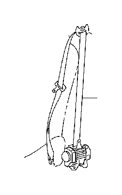 View 7321033720A1 BELT ASSEMBLY,  FRONT SEAT OUTER,  RIGHT Full-Sized Product Image