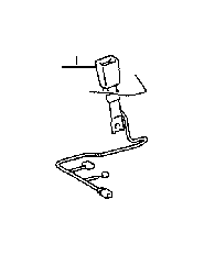 View 7323033732C0 Seat Belt Receptacle (Left, Front) Full-Sized Product Image