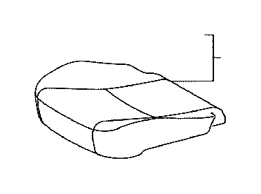 View 7107160E01C3 Seat Cover (Right, Front) Full-Sized Product Image