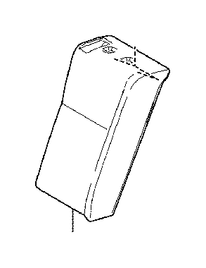 View 7107724440B2 Seat Back Cushion Cover (Right, Rear) Full-Sized Product Image