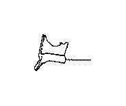 View 7187548110A0 COVER,  RECLINING ADJUSTER INSIDE,  RIGHT Full-Sized Product Image