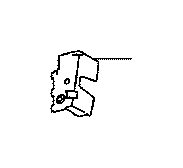 View 7187648120B0 Seat Hinge Cover (Left) Full-Sized Product Image