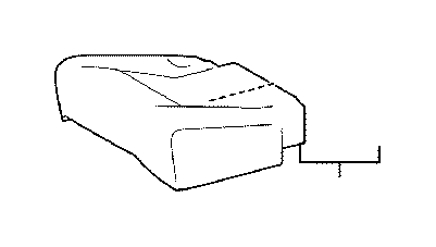 View 710760E380C2 Seat Cover (Left, Rear) Full-Sized Product Image