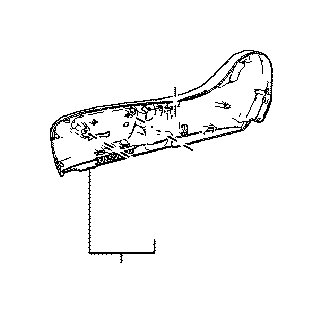 View 7181148180C0 Seat Switch Panel (Right, Front) Full-Sized Product Image