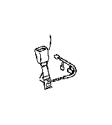 View 7324076020C0 Seat Belt Receptacle (Right, Front) Full-Sized Product Image