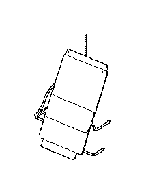 View 7276050150 Seat Lumbar Support Cushion (Left) Full-Sized Product Image