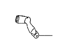 View 7358048060C0 Seat Belt Receptacle (Left, Rear) Full-Sized Product Image