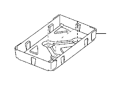View 7443130170 Battery Tray Full-Sized Product Image
