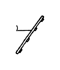 View 7554530100 Roof Molding Clip (Right) Full-Sized Product Image