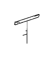 View 7574153020A1 Door Molding (Right, Rear) Full-Sized Product Image