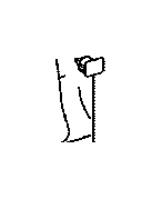 View 7539360040 Door Molding Clip Full-Sized Product Image