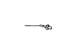 View 7554530170 CLIP,  WINDSHIELD OUTSIDE MOULDING,  NO. 1 Full-Sized Product Image