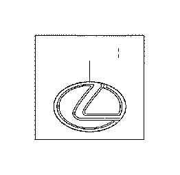 View 7540348020 Hatch Emblem Full-Sized Product Image