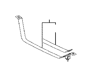 View 776810R040 Fuel Tank Strap Sleeve (Left, Right) Full-Sized Product Image