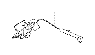 View 7703050080 Fuel Door Latch Full-Sized Product Image