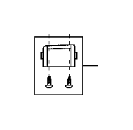 View 8119748021 Headlight Bracket (Right, Lower) Full-Sized Product Image