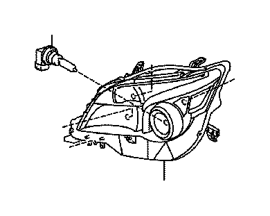 View 8114560E91 Headlight (Right) Full-Sized Product Image