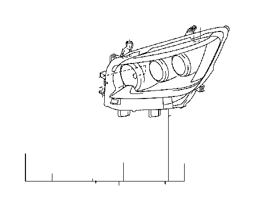 View 8114560G21 Headlight (Right) Full-Sized Product Image