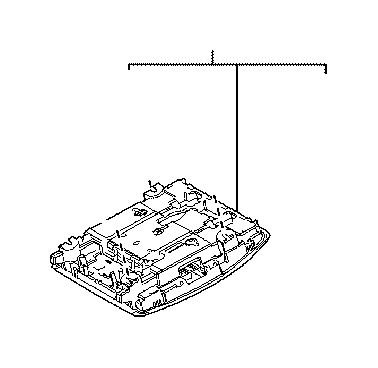 View 8126024670C0 LAMP ASSEMBLY,  MAP Full-Sized Product Image