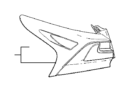 View 8155178011 Tail Light (Right, Rear) Full-Sized Product Image