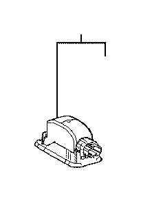 View 8125030210 LAMP ASSEMBLY,  LUGGAGE COMPARTMENT,  NO. 1 Full-Sized Product Image