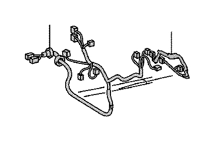 View 8215150342 WIRE,  FRONT DOOR,  RIGHT Full-Sized Product Image